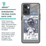 Space Flight Pass Glass Case for Oppo Reno7 5G