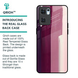 Brush Stroke Art Glass Case for Oppo Reno7 5G