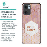 Boss Lady Glass Case for Oppo Reno7 5G