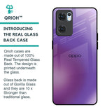 Ultraviolet Gradient Glass Case for Oppo Reno7 5G