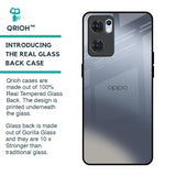 Space Grey Gradient Glass Case for Oppo Reno7 5G