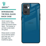 Cobalt Blue Glass Case for Oppo Reno7 5G