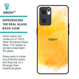 Rustic Orange Glass Case for Oppo Reno7 5G