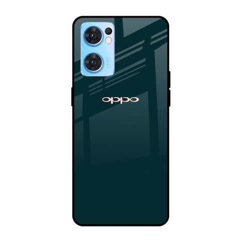 Hunter Green Oppo Reno7 5G Glass Cases & Covers Online