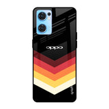 Abstract Arrow Pattern Oppo Reno7 5G Glass Cases & Covers Online