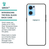 Arctic White Glass Case for Oppo Reno7 5G