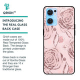 Shimmer Roses Glass case for Oppo Reno7 5G