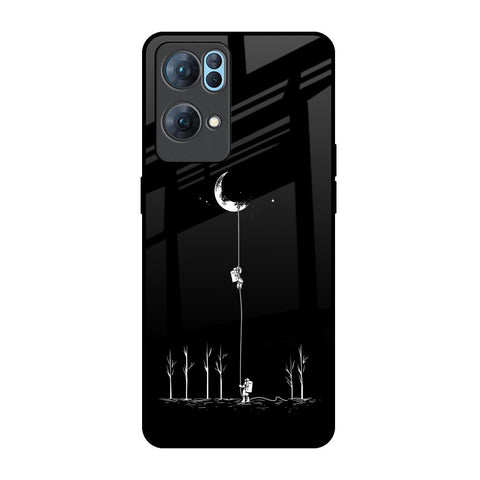 Catch the Moon Oppo Reno7 Pro 5G Glass Back Cover Online
