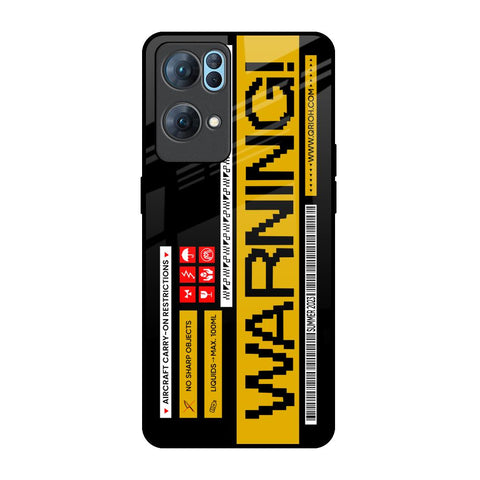 Aircraft Warning Oppo Reno7 Pro 5G Glass Back Cover Online