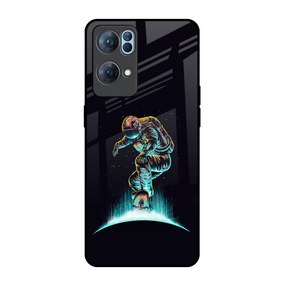 Star Ride Oppo Reno7 Pro 5G Glass Back Cover Online