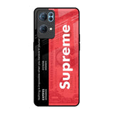 Supreme Ticket Oppo Reno7 Pro 5G Glass Back Cover Online