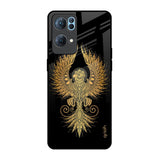 Mythical Phoenix Art Oppo Reno7 Pro 5G Glass Back Cover Online
