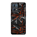 Vector Art Oppo Reno7 Pro 5G Glass Back Cover Online