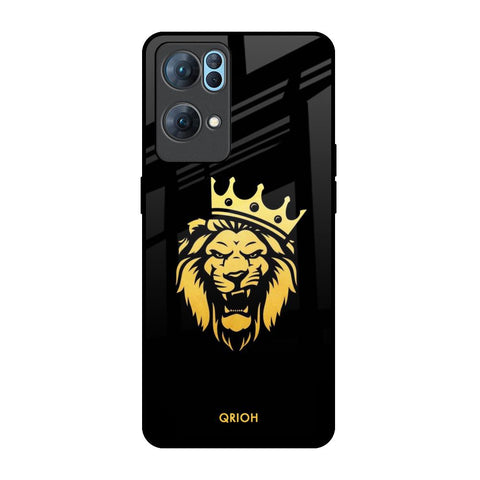 Lion The King Oppo Reno7 Pro 5G Glass Back Cover Online