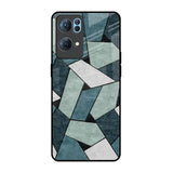 Abstact Tiles Oppo Reno7 Pro 5G Glass Back Cover Online