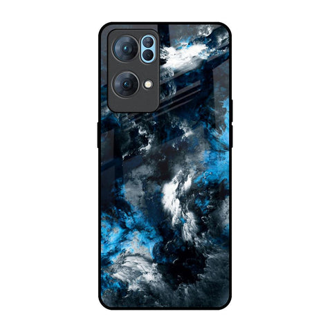 Cloudy Dust Oppo Reno7 Pro 5G Glass Back Cover Online