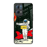 Astronaut on Mars Oppo Reno7 Pro 5G Glass Back Cover Online