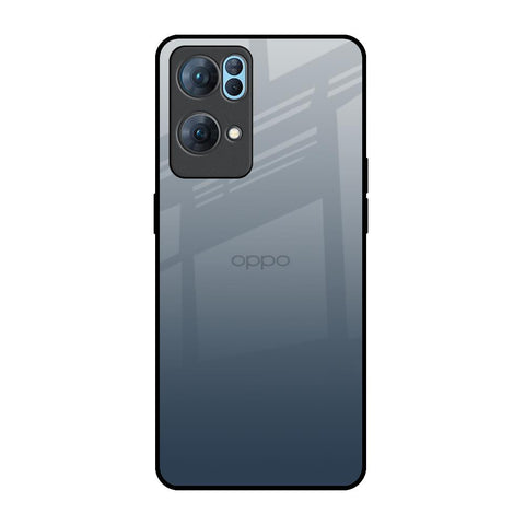 Smokey Grey Color Oppo Reno7 Pro 5G Glass Back Cover Online