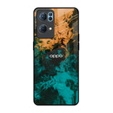 Watercolor Wave Oppo Reno7 Pro 5G Glass Back Cover Online