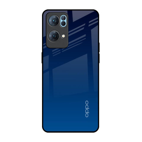 Very Blue Oppo Reno7 Pro 5G Glass Back Cover Online