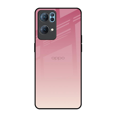 Blooming Pink Oppo Reno7 Pro 5G Glass Back Cover Online