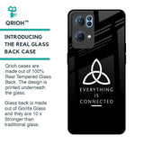 Everything Is Connected Glass Case for Oppo Reno7 Pro 5G