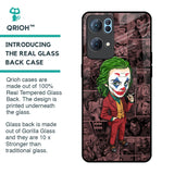 Joker Cartoon Glass Case for Oppo Reno7 Pro 5G