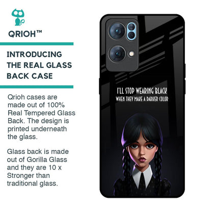 Aesthetic Digital Art Glass Case for Oppo Reno7 Pro 5G