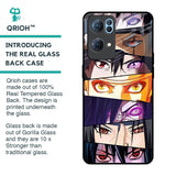 Anime Eyes Glass Case for Oppo Reno7 Pro 5G