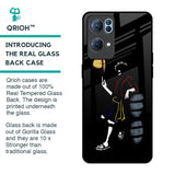 Luffy Line Art Glass Case for Oppo Reno7 Pro 5G