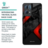 Modern Camo Abstract Glass Case for Oppo Reno7 Pro 5G