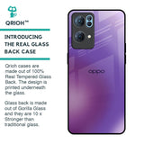 Ultraviolet Gradient Glass Case for Oppo Reno7 Pro 5G