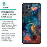Colored Storm Glass Case for Oppo Reno7 Pro 5G