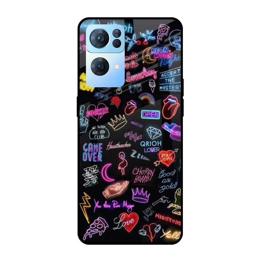 Accept The Mystery Oppo Reno7 Pro 5G Glass Cases & Covers Online