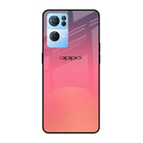 Sunset Orange Oppo Reno7 Pro 5G Glass Cases & Covers Online