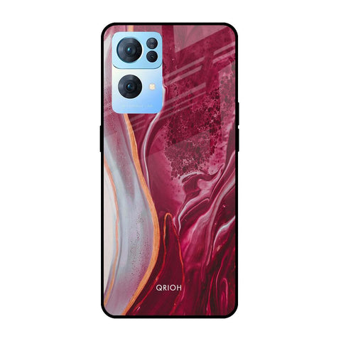 Crimson Ruby Oppo Reno7 Pro 5G Glass Cases & Covers Online