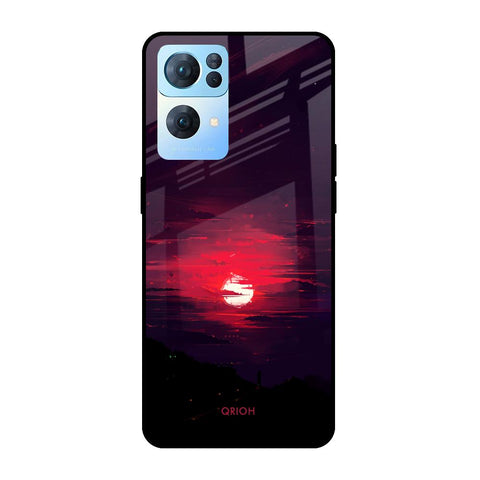 Morning Red Sky Oppo Reno7 Pro 5G Glass Cases & Covers Online