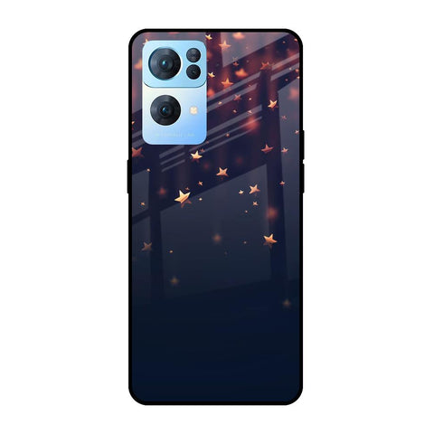 Falling Stars Oppo Reno7 Pro 5G Glass Cases & Covers Online