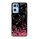 Heart Rain Fall Oppo Reno7 Pro 5G Glass Cases & Covers Online