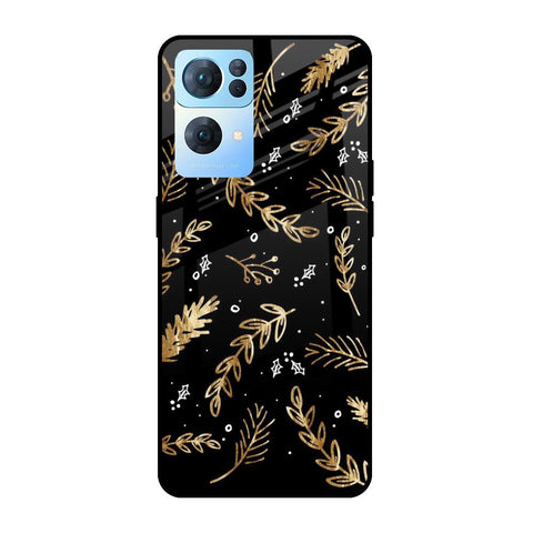 Autumn Leaves Oppo Reno7 Pro 5G Glass Cases & Covers Online