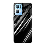 Black & Grey Gradient Oppo Reno7 Pro 5G Glass Cases & Covers Online