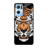Angry Tiger Oppo Reno7 Pro 5G Glass Cases & Covers Online