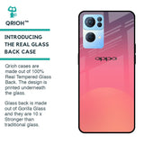 Sunset Orange Glass Case for Oppo Reno7 Pro 5G