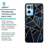 Abstract Tiles Glass case for Oppo Reno7 Pro 5G