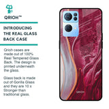 Crimson Ruby Glass Case for Oppo Reno7 Pro 5G