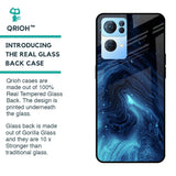 Dazzling Ocean Gradient Glass Case For Oppo Reno7 Pro 5G
