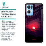 Morning Red Sky Glass Case For Oppo Reno7 Pro 5G