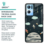 Astronaut Dream Glass Case For Oppo Reno7 Pro 5G