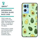 Avocado Green Glass Case For Oppo Reno7 Pro 5G