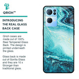 Sea Water Glass case for Oppo Reno7 Pro 5G